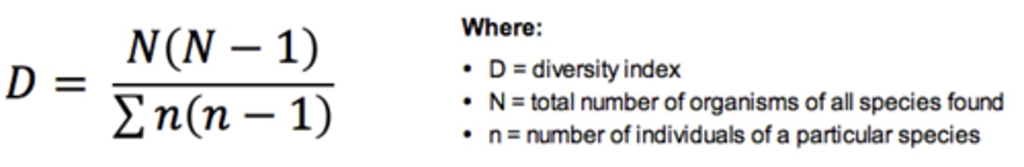 <p>a measure of diversity between similar ecosystems</p>