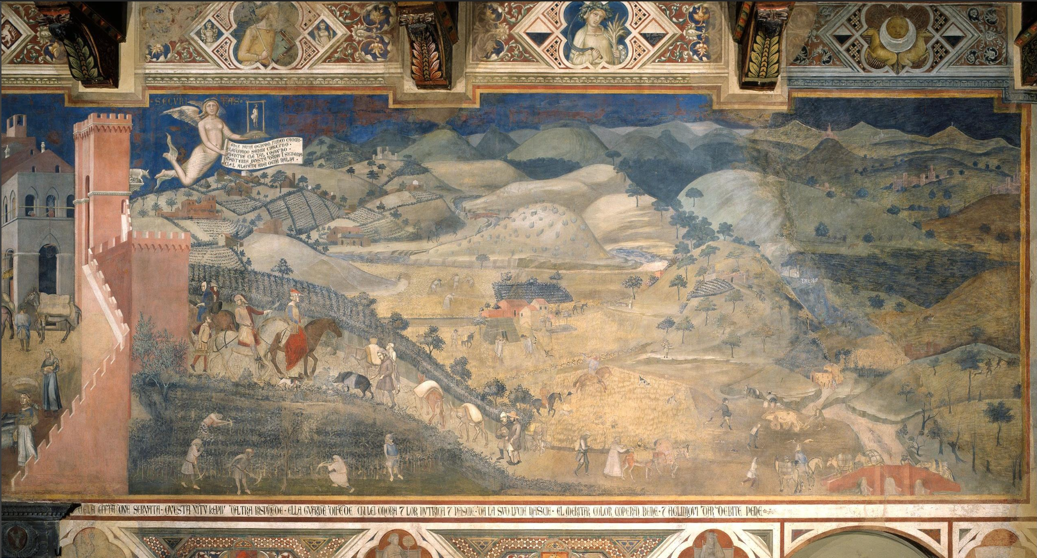 <p>Effects of the Good Government in the Country</p>