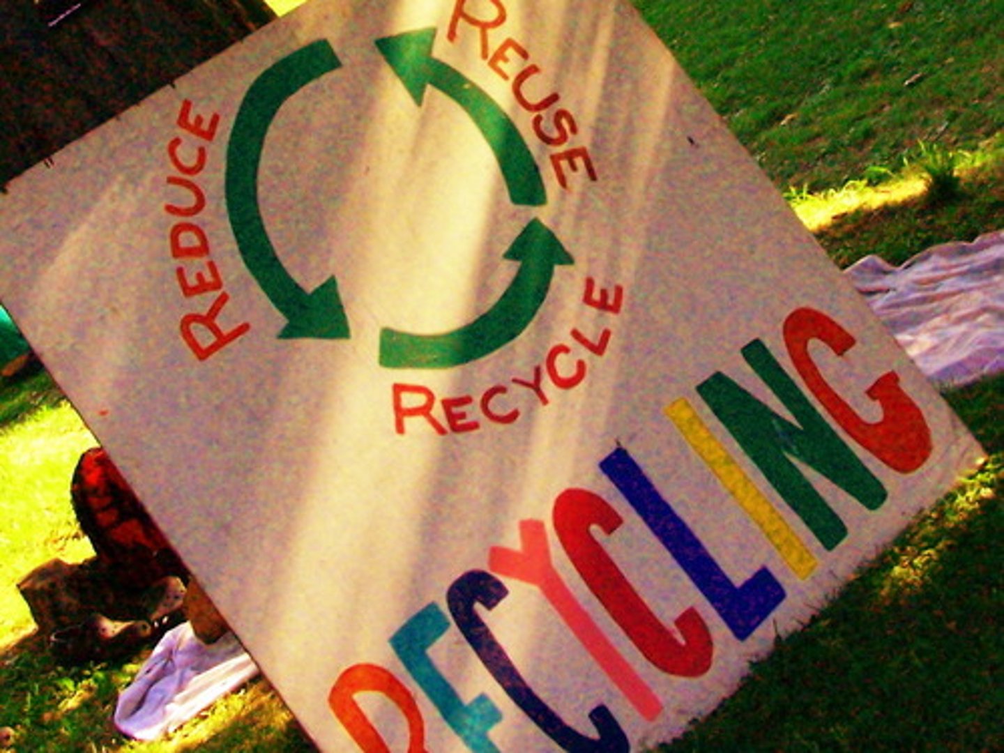 <p>Collecting and reprocessing a resource or product to make into new products</p>
