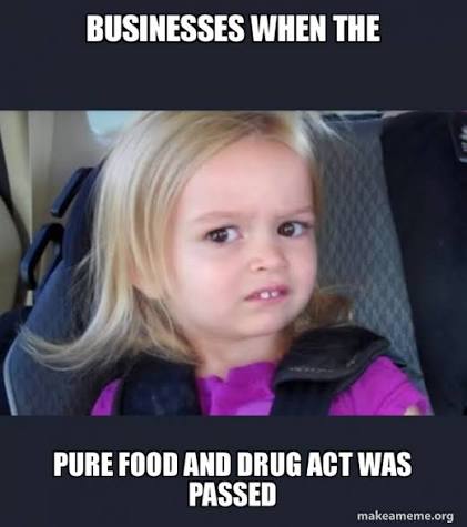 <p>Pure Food and Drug Act</p>