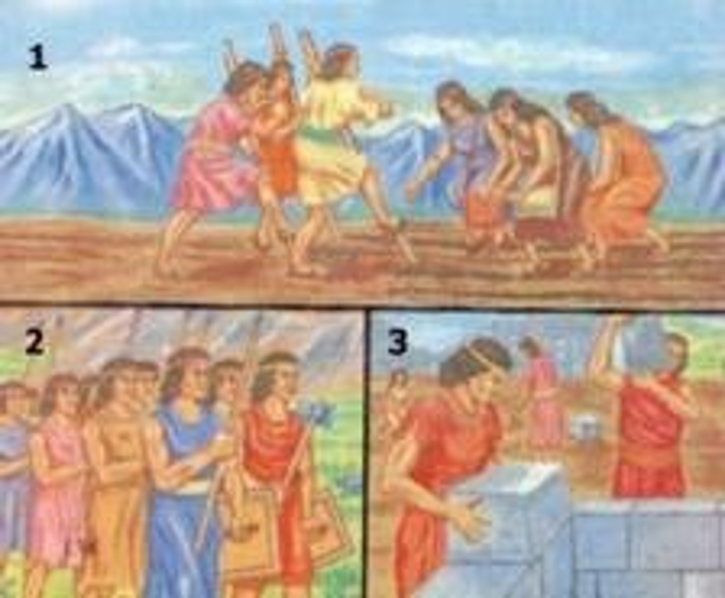 <p>Inca economic system in which taxes were paid through mandatory public service such as constructing roads</p>