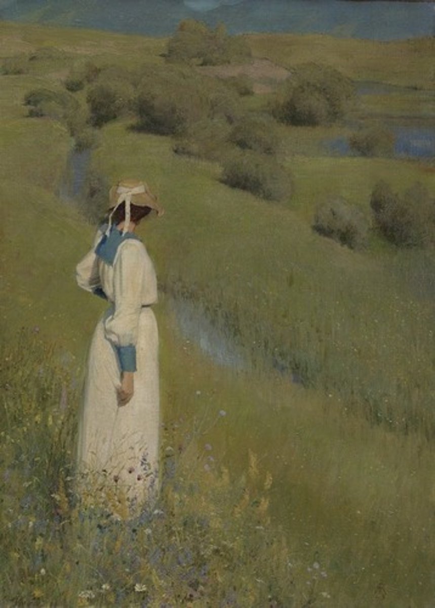 <p>Quand je suis dans le pré, je suis un morceau de nature.</p>