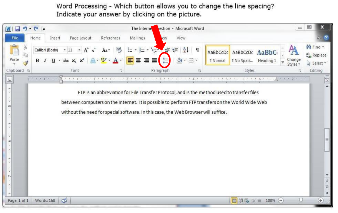 <p><span>"</span>Line and Paragraph Spacing<span>"</span></p>