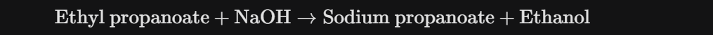 <p>Salt is produced of the carboxylic acid, but can be turned into a solution through adding dilute acid solution</p>