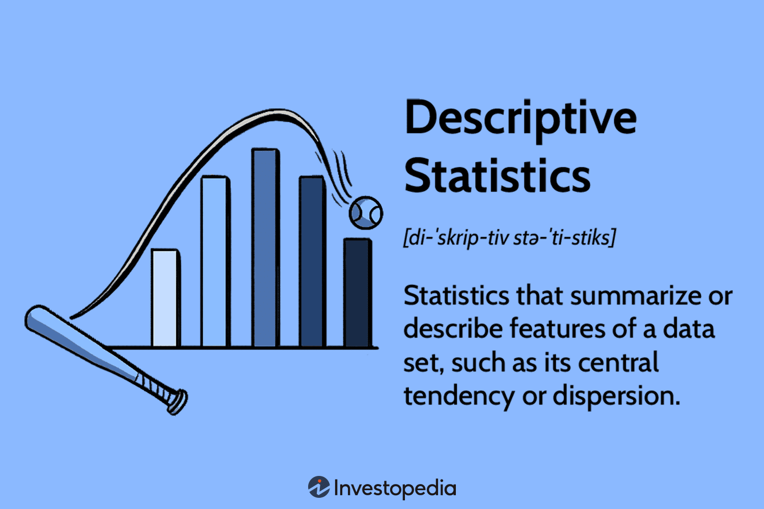 <p><strong>provide simple summaries about the sample and about the observations that have been made</strong><span>. Such summaries may be either quantitative, i.e. summary statistics, or visual, i.e. simple-to-understand graphs.</span></p>