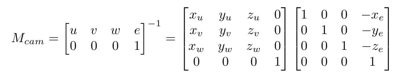 <p>moves camera from position in world space to a convenient location and orientation.  also transforms other elements to match.</p>