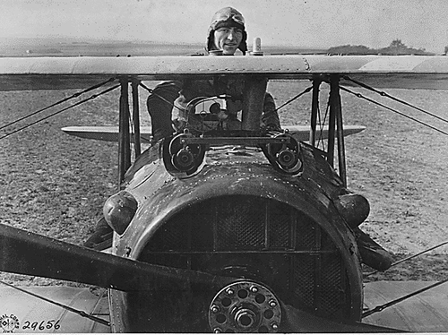 <p>Famous American "ace" pilot who downed 26 enemy fighters in WWI</p>