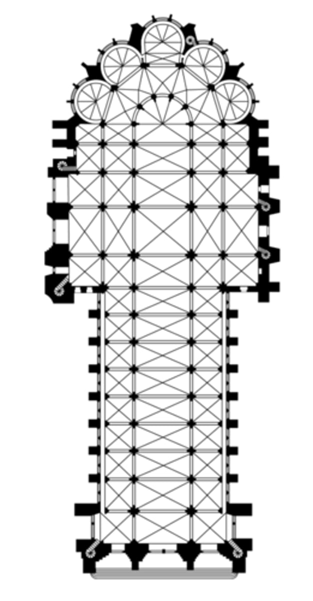 <p>The image shown demonstrates that the building it refers to includes</p><p>A</p><p>an atrium</p><p>B</p><p>an ambulatory</p><p>C</p><p>a pylon</p><p>D</p><p>a peristyle court</p>