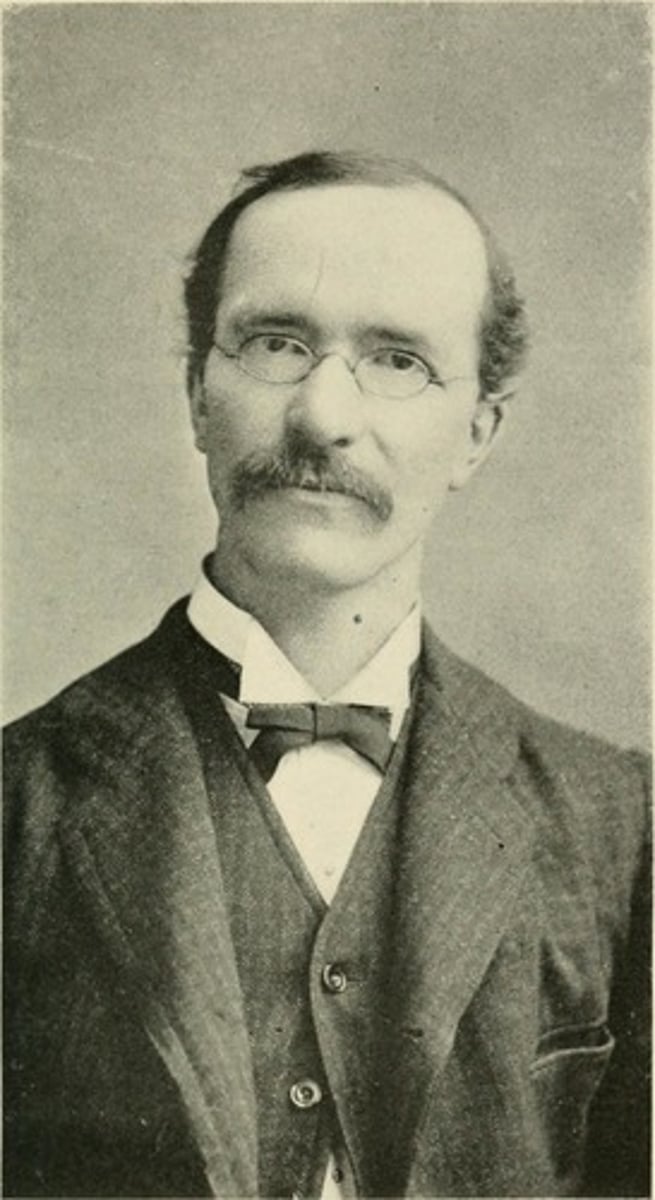 <p>"Schoolmaster of the Nation"; compiled a series of popular textbooks known as the McGuffey Readers<br>+ Presbyterian minister and educator<br>+ Shaped social and moral influences on American youth during the 19th century<br>+ Primary elementary textbooks in the U.S. for 75 years<br>+ To provide universal edu. for isolated pioneer families and immigrants</p>