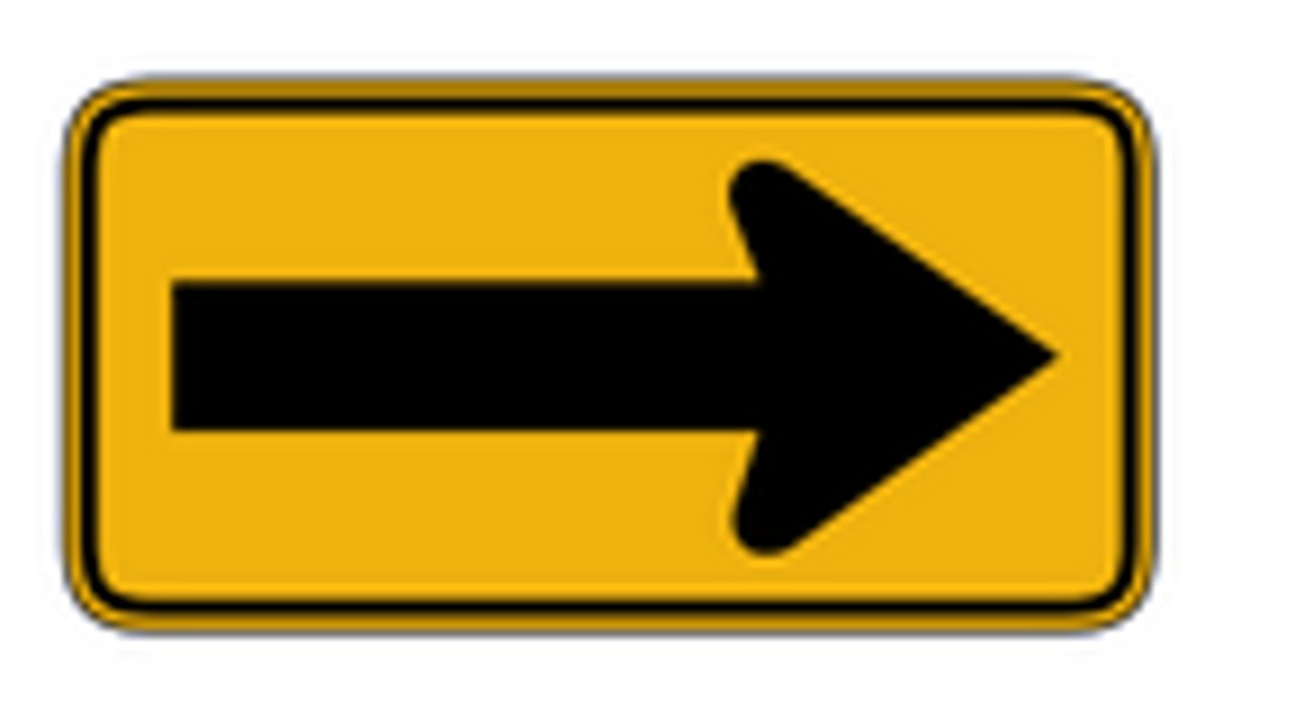<p>When you see this black and yellow sign, it means:</p>
