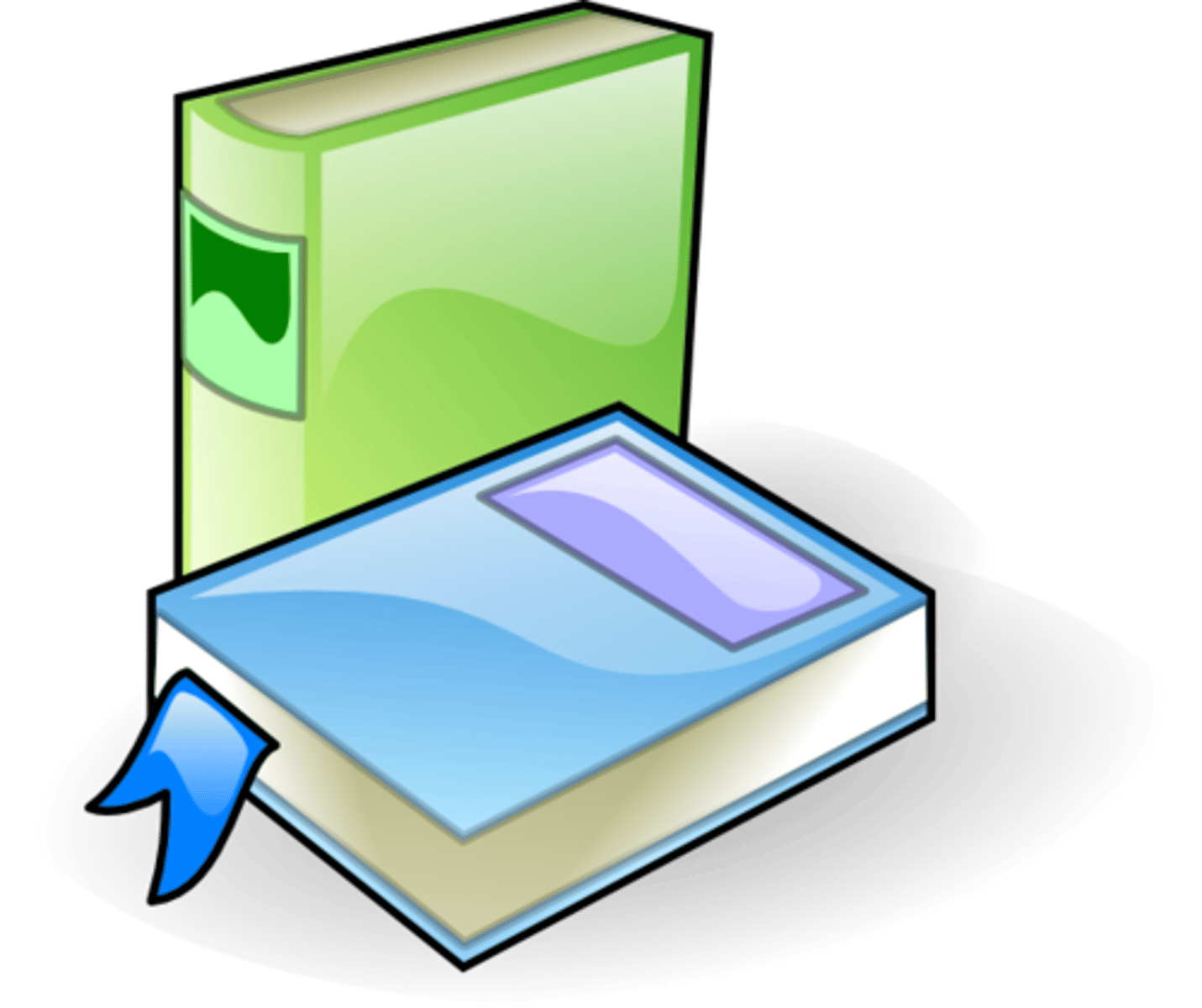 <p>two books</p>