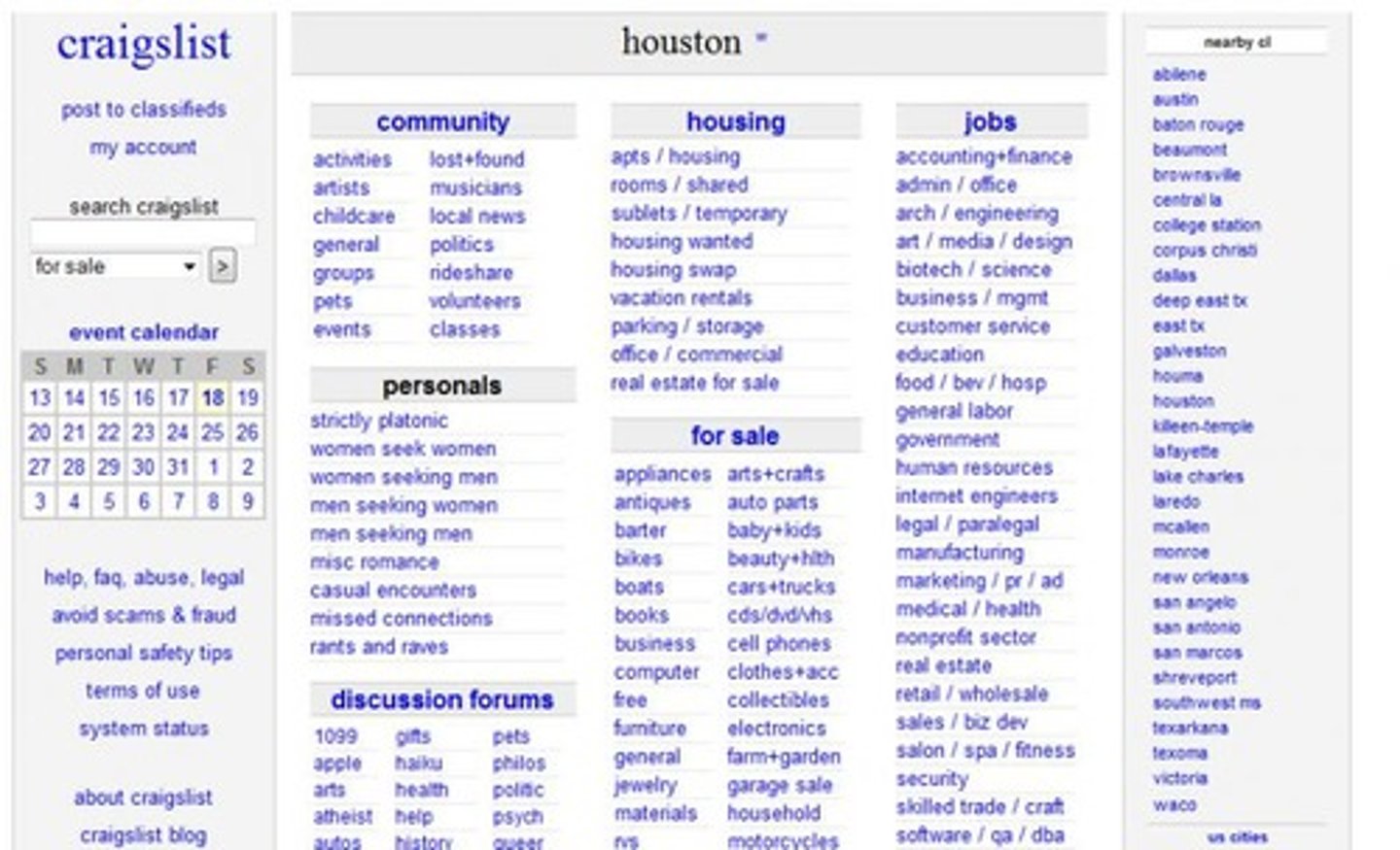 <p>classified ad</p>
