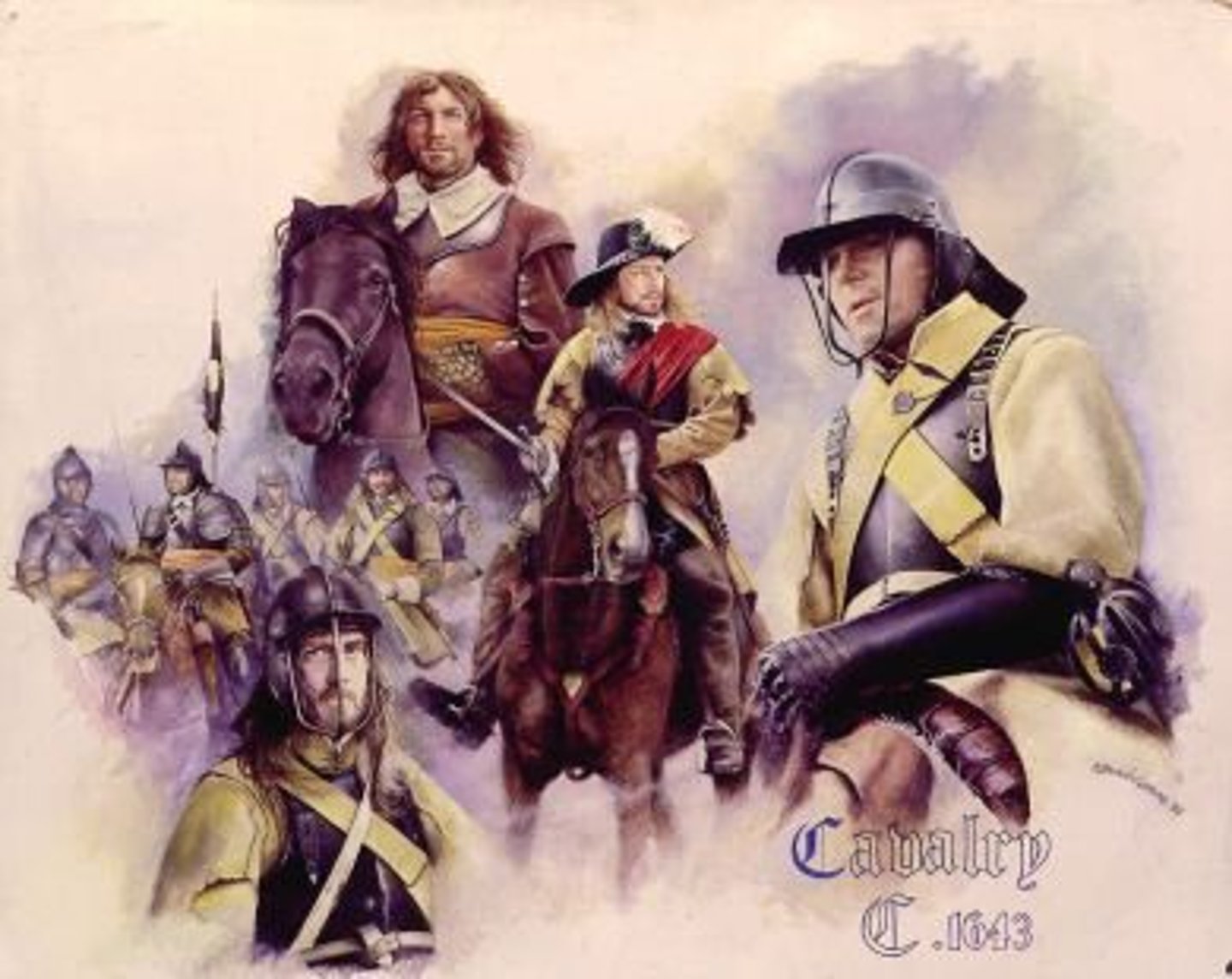<p>The disciplined fighting force of Protestants led by Oliver Cromwell in the English civil war.</p>