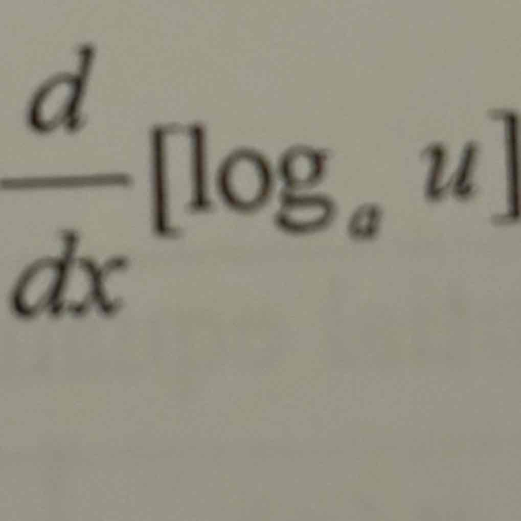 <p>derivative of this</p>
