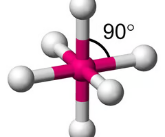 <p>Electron groups: 6</p><p>Bonding groups: 6</p><p>Lone pairs: 0</p>