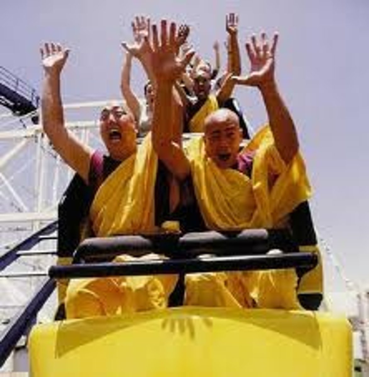 <p>making you feel excited or scared in a good way<br><br>The roller coaster ride was thrilling and full of excitement.</p>