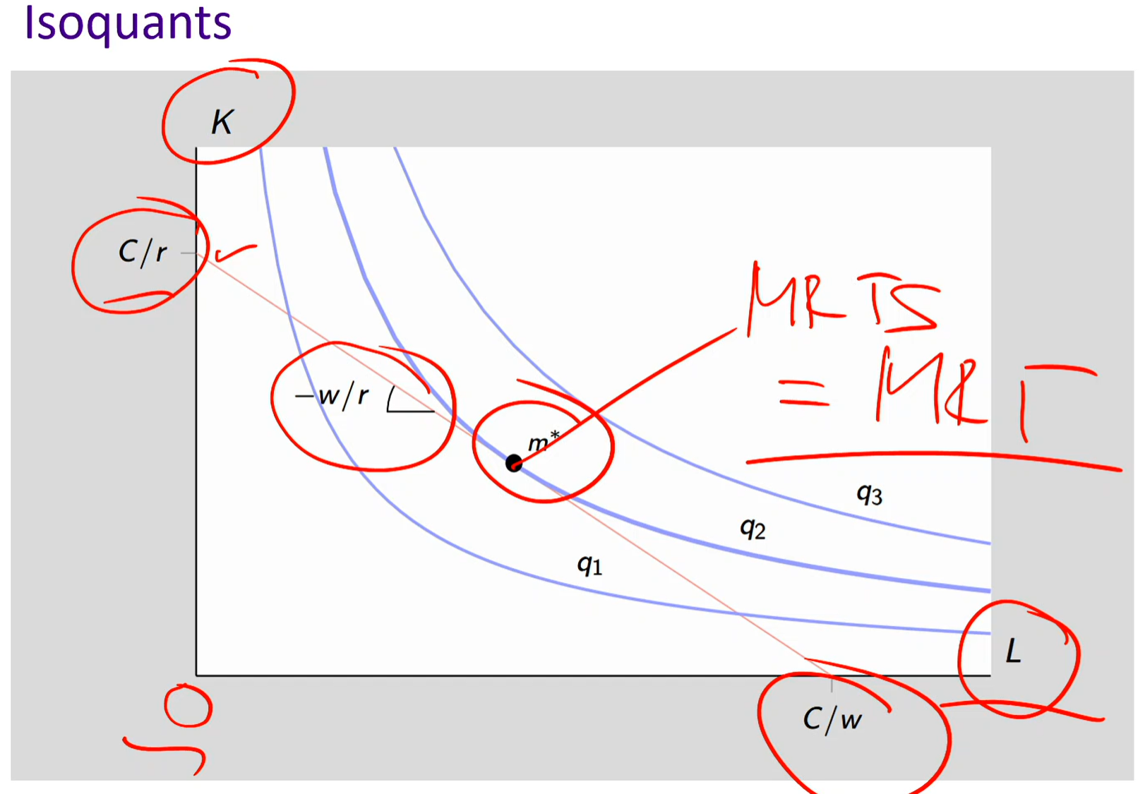 <p>Iso-cost line</p>