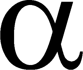 probability of making type 1 error (level of significance)