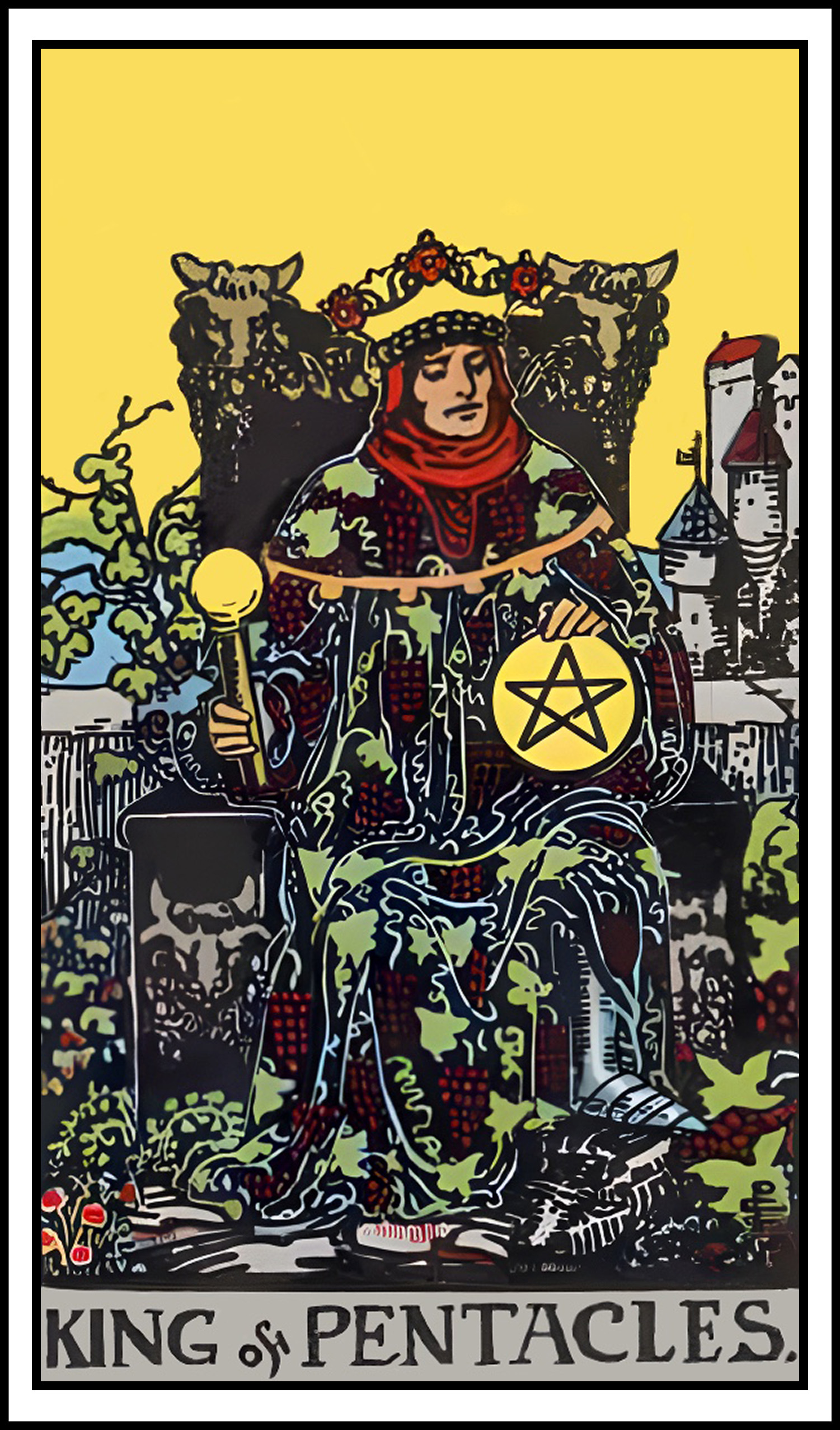 <p>king of pentacles</p>