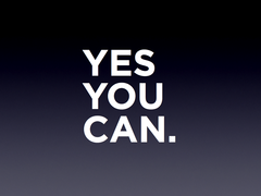 you can