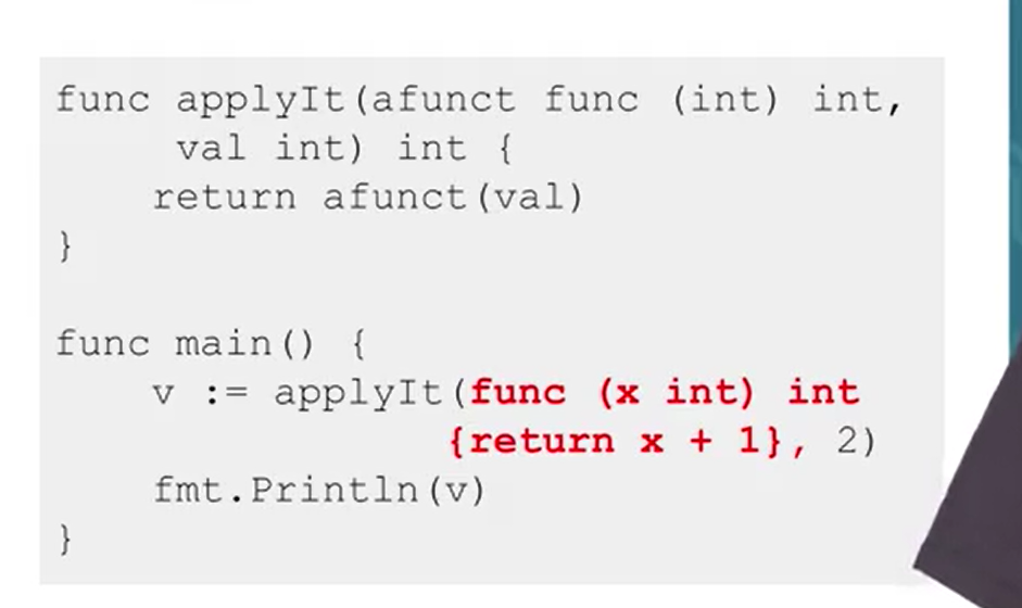 <p>When functions are passed as arguments to other functions they need not have a name.</p>