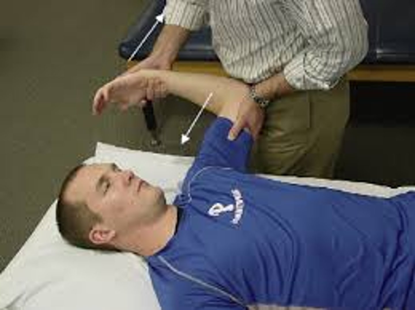 <p>pain with resisted elbow flexion</p>