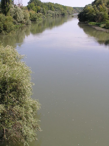<p>How much water the river can hold.</p>