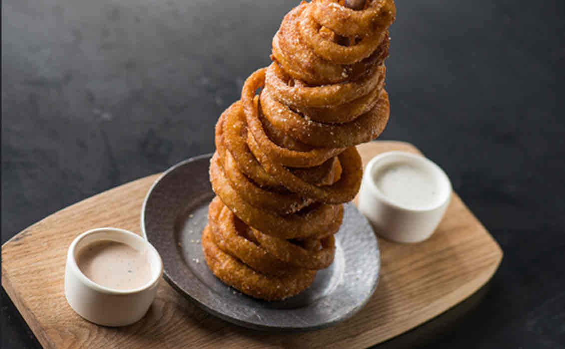 <p>Onion ring tower 4</p>