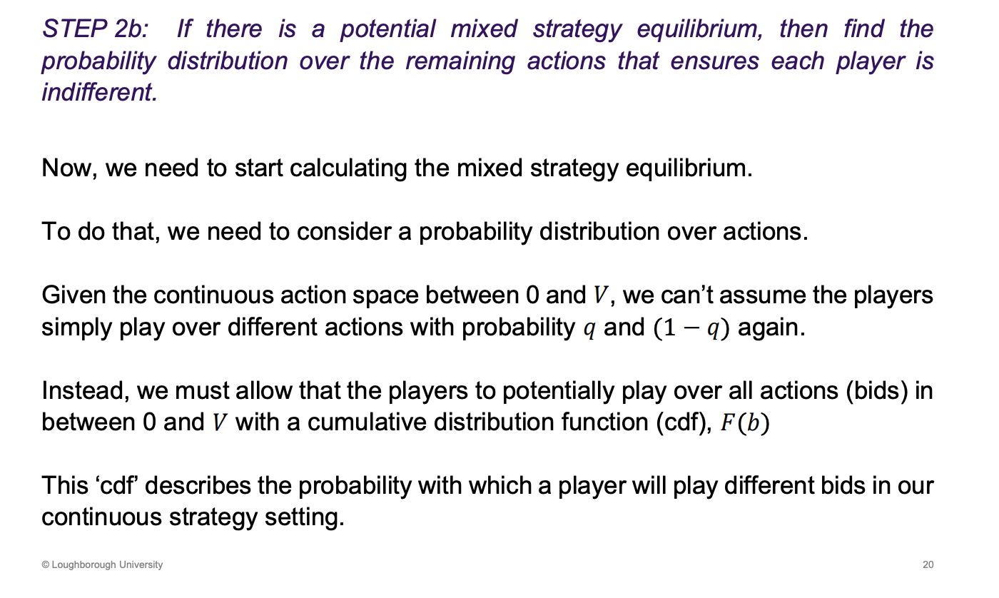 <p>Infinite values between 0 and V, this is why we need probability distributions rather than p and q</p>