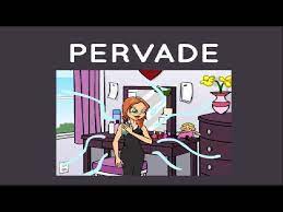 <p>pervade</p>