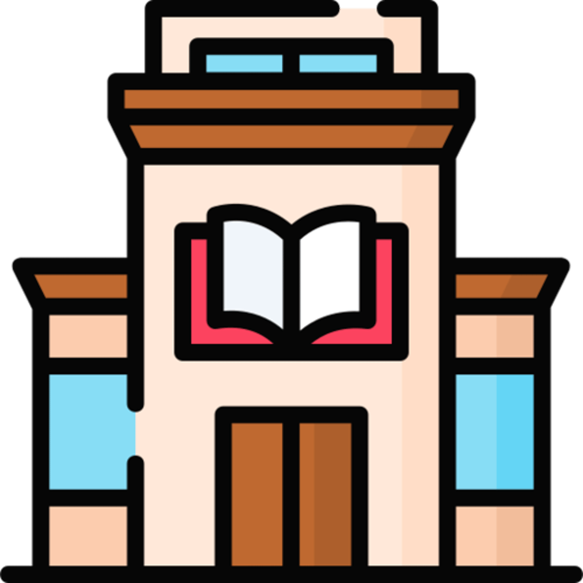 <p><strong><mark data-color="red" style="background-color: red; color: inherit;">die</mark> Bibliothek, -en</strong></p><p></p><p>Die Stadt<u>bibliothek</u> hat bereits geschlossen.</p><p><em>(The city library has already closed.)</em></p>