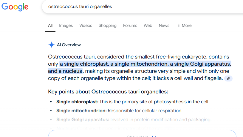 <p>Nucleus, mitochondrion, chloroplast, flagellum</p><p>more likely to be nucleus, mitochondrion, golgi apparatus, chloroplast</p>