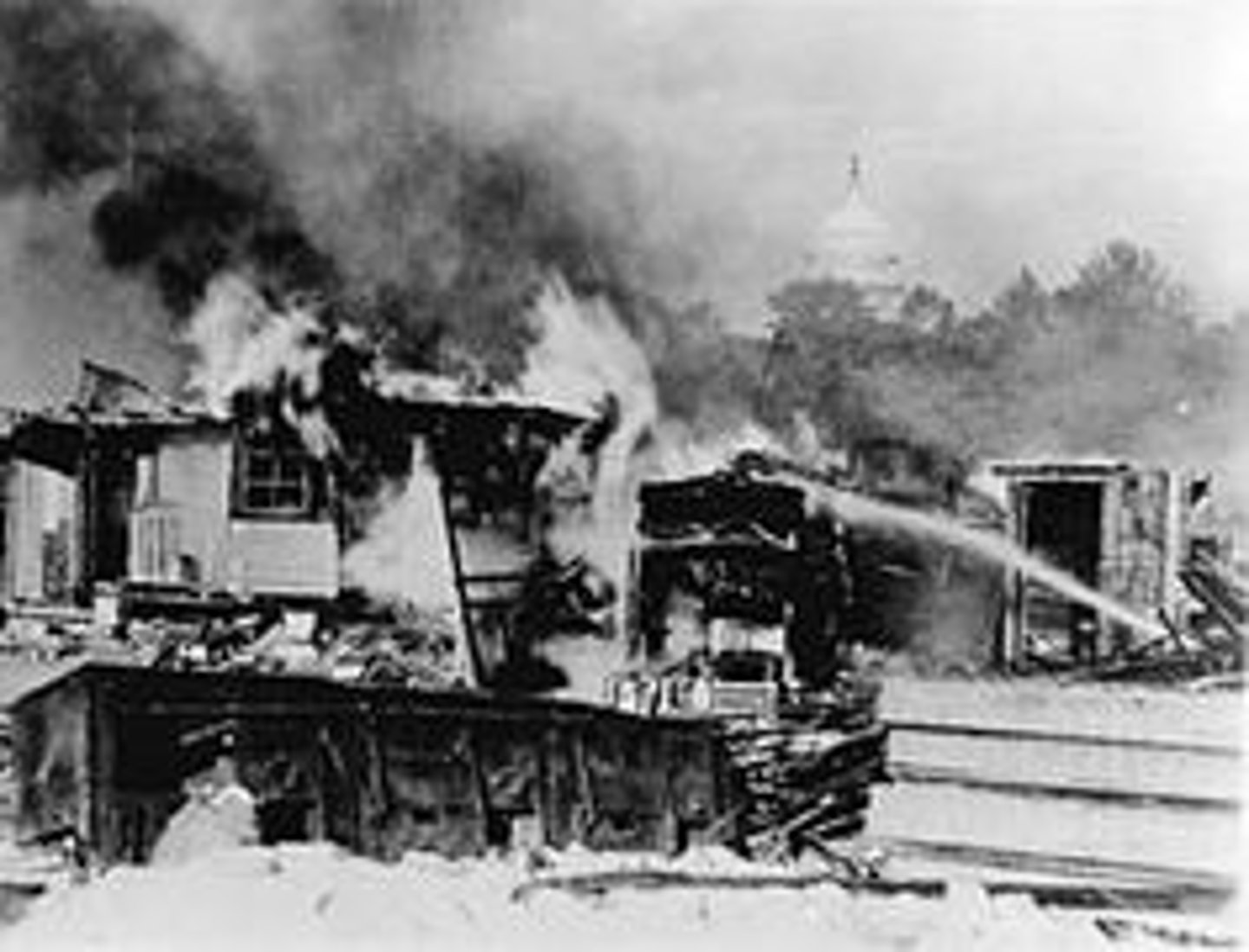 <p>African-American community in Florida that was burned to the ground and some of its residents killed by white residents from neighboring towns. In the 1980s, Rosewood survivors and their descendants were compensated by the Florida state government - first time a state had ever voted to compensate victims of racial violence.</p>