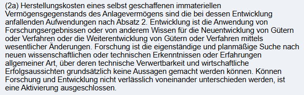 <p>§ 255 Abs. 2a HGB</p>