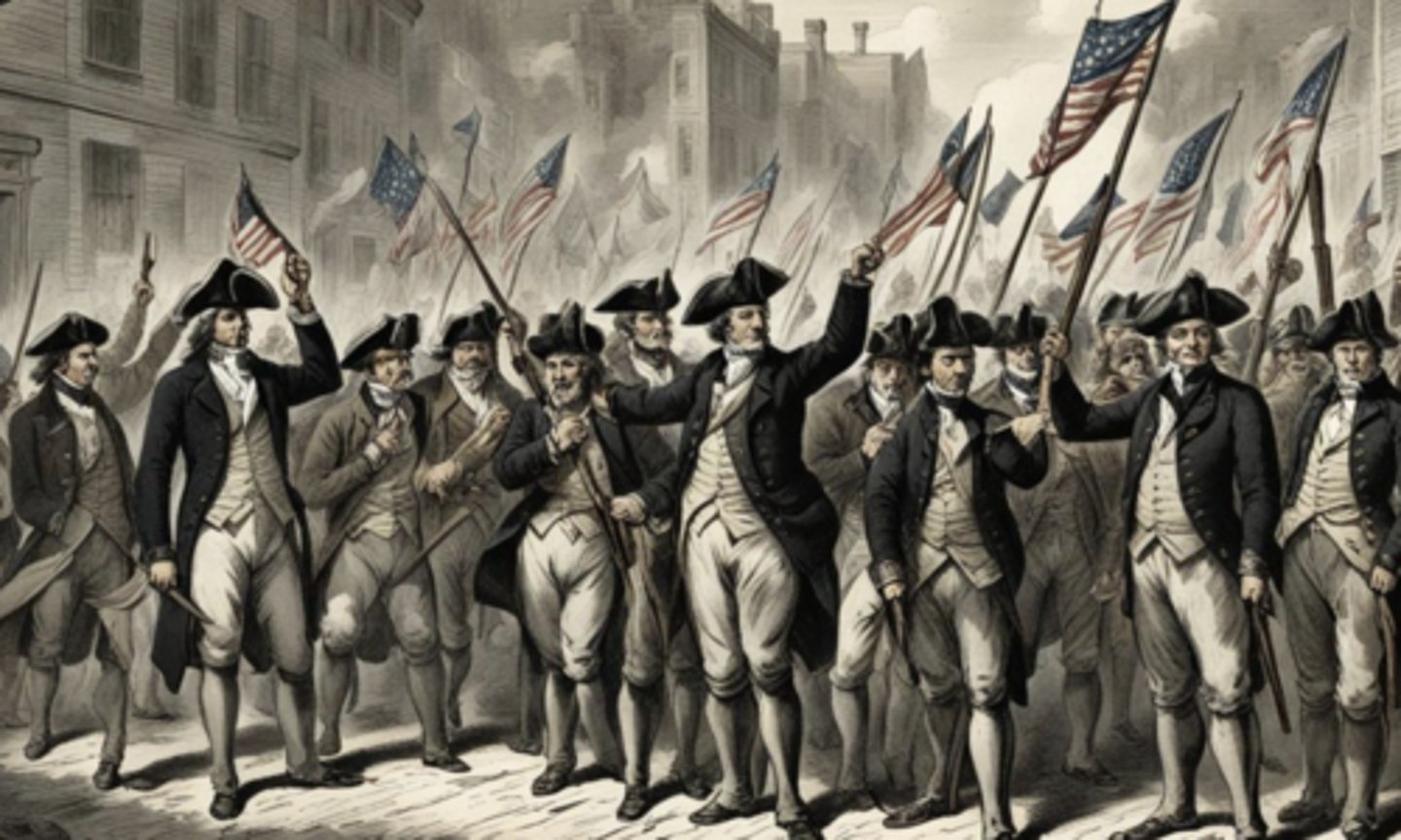 <p>Who: Samuel Adams &amp; colonists</p><p>What: Secret resistance group to oppose taxes</p><p>Impact: Organized protests, boycotts, Boston Tea Party</p>