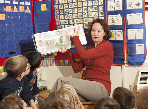 the female primary school teacher