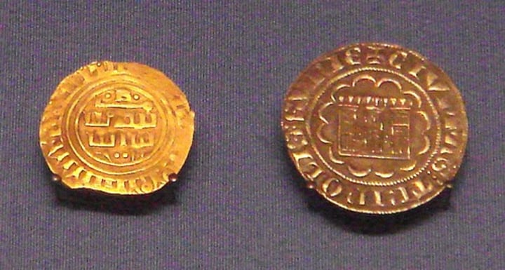 <p>Wearing this coins as pendants shows a high-status symbol in the less developed kingdoms of Western Europe</p>