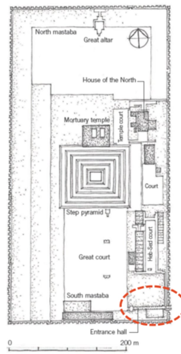 <p>Saqqara, Egypt 2650 BCE</p>