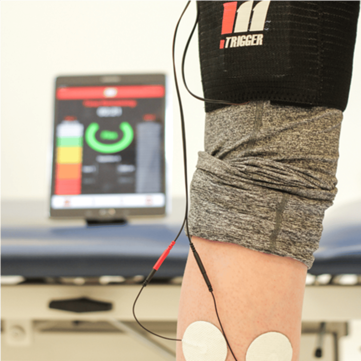 <p>facilitate a muscle contraction or inhibit muscle activity, or retrain muscle recruitment pattern </p>
