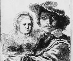 <p><em>Self-Portrait with Saskia</em></p>