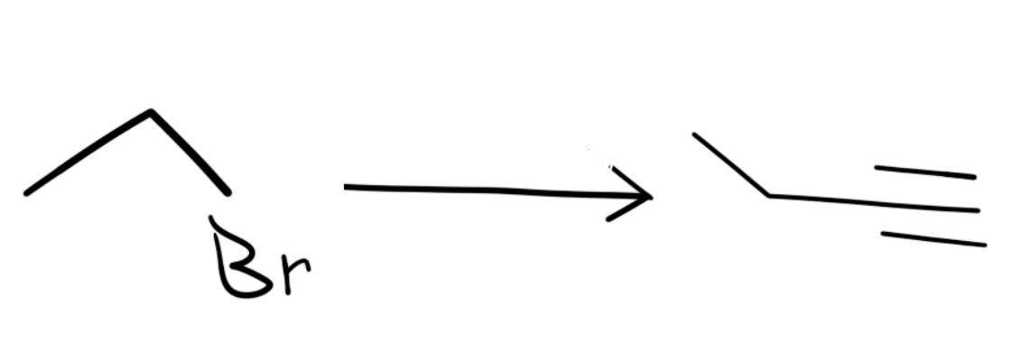 <p>What is the reactant for this</p>