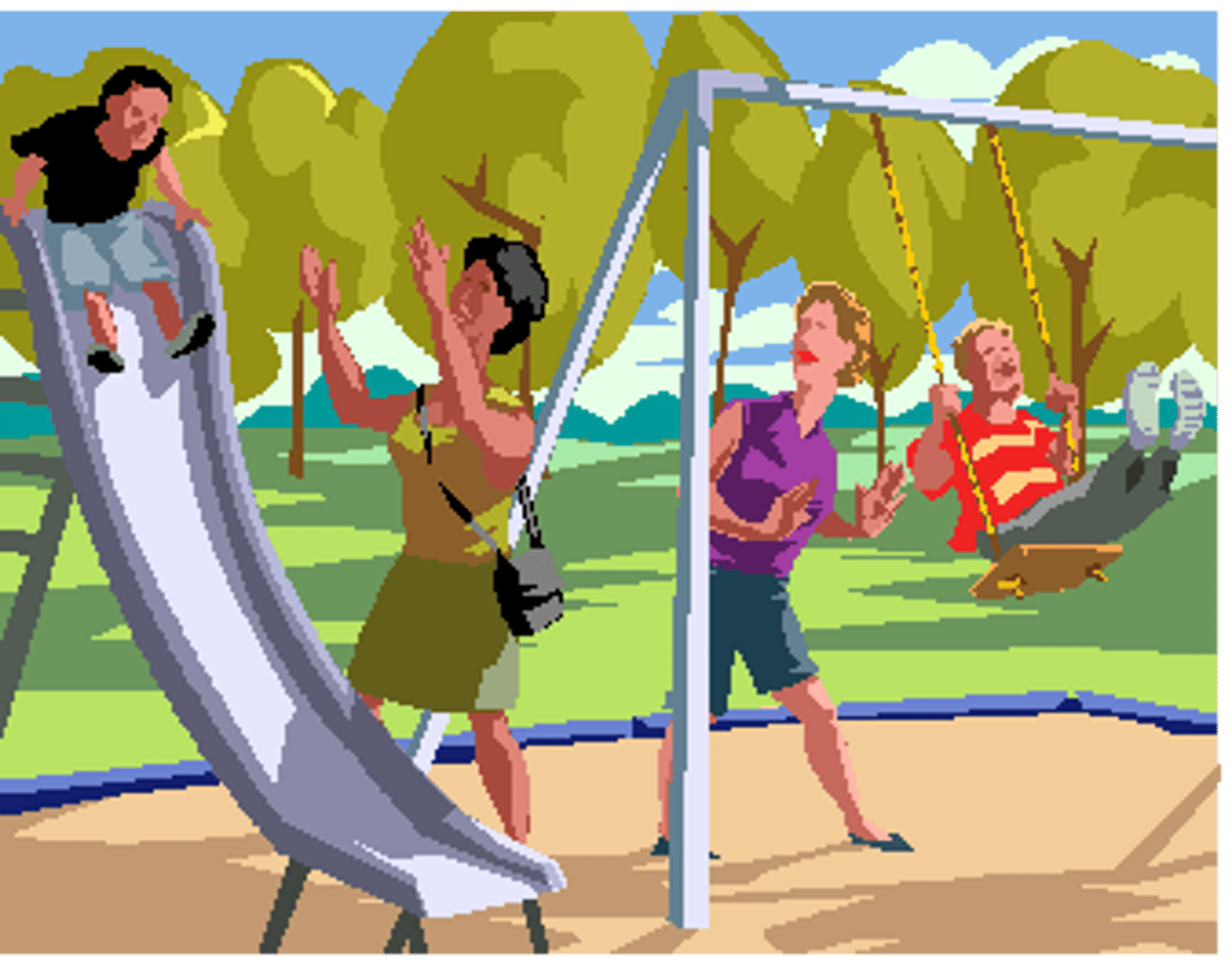 <p>a park</p>
