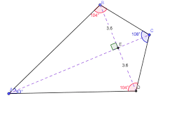 <p>The diagonals intersect at a right angle and one diagonal bisects the angles of the other diagonal.</p>