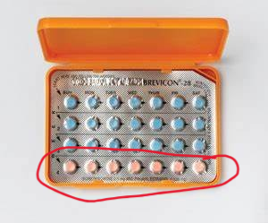 <p><strong>What is the purpose of taking the inert tablets in a birth control pack? (aka the pills with nothing in them) </strong></p>