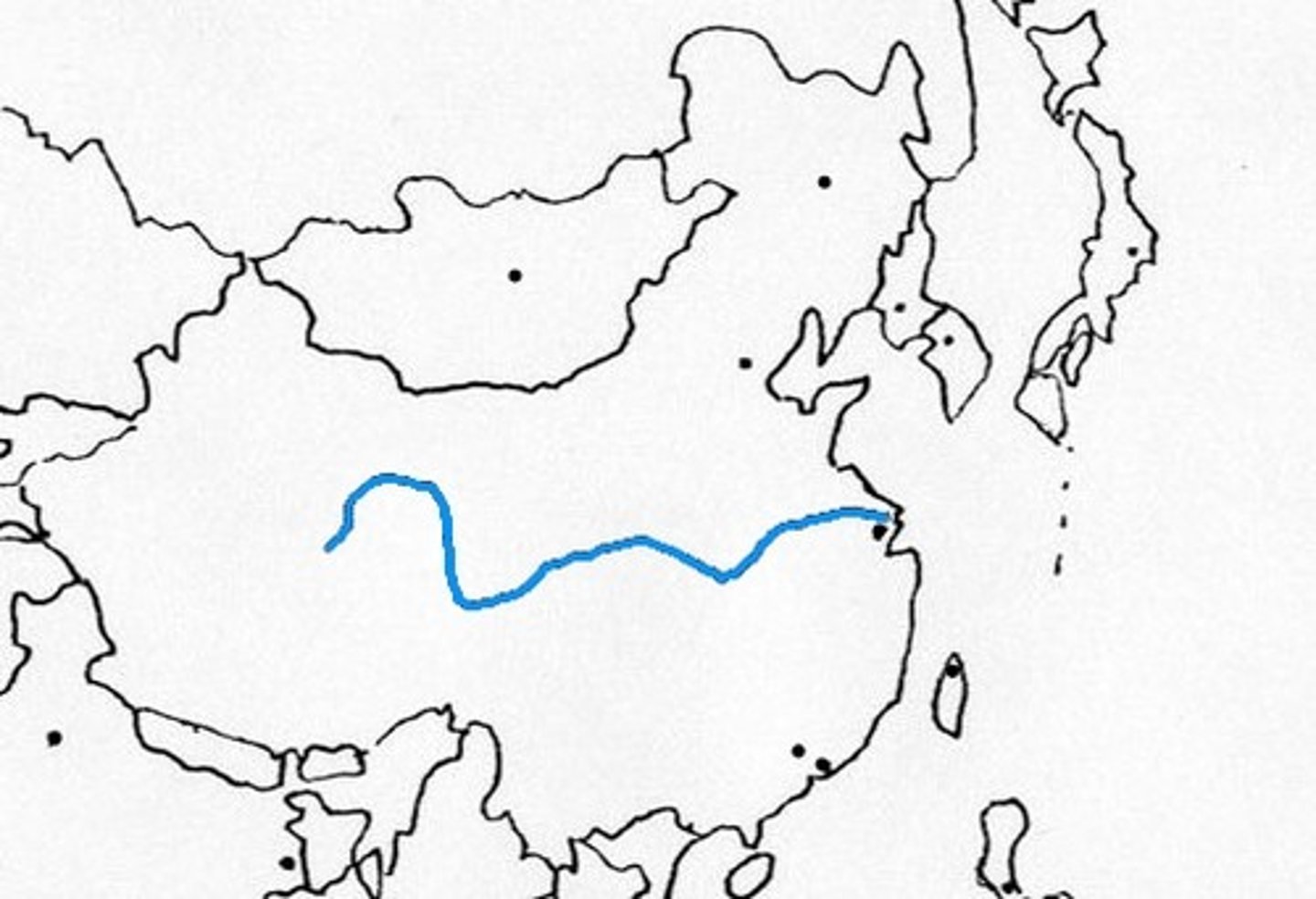 <p>Longest major river in China</p>