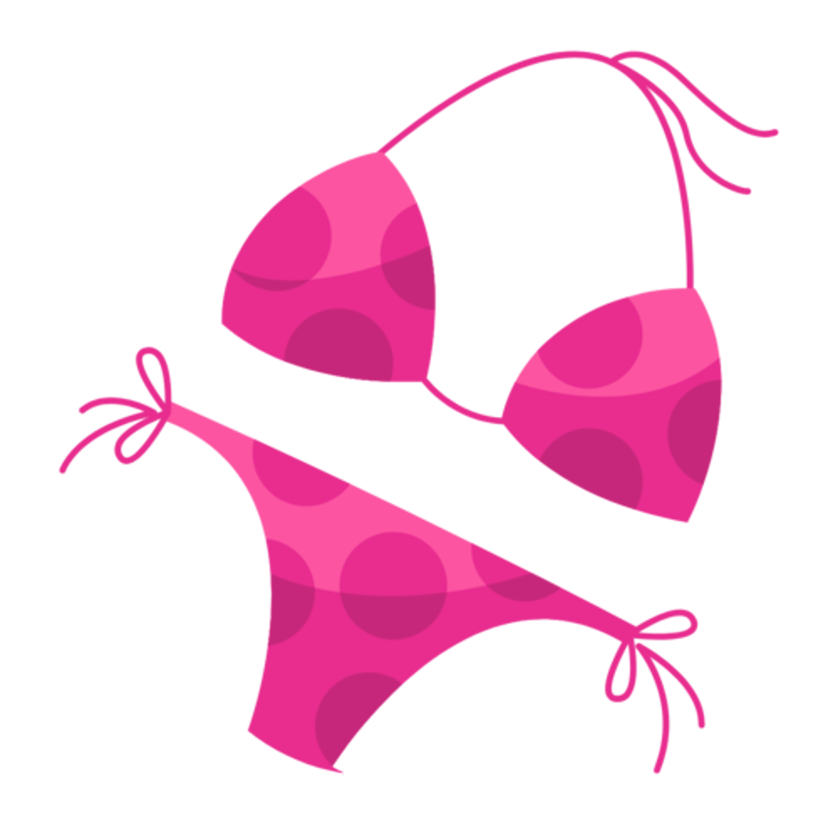 <p>Anna wears a red __________ at the beach – she loves swimming.</p>