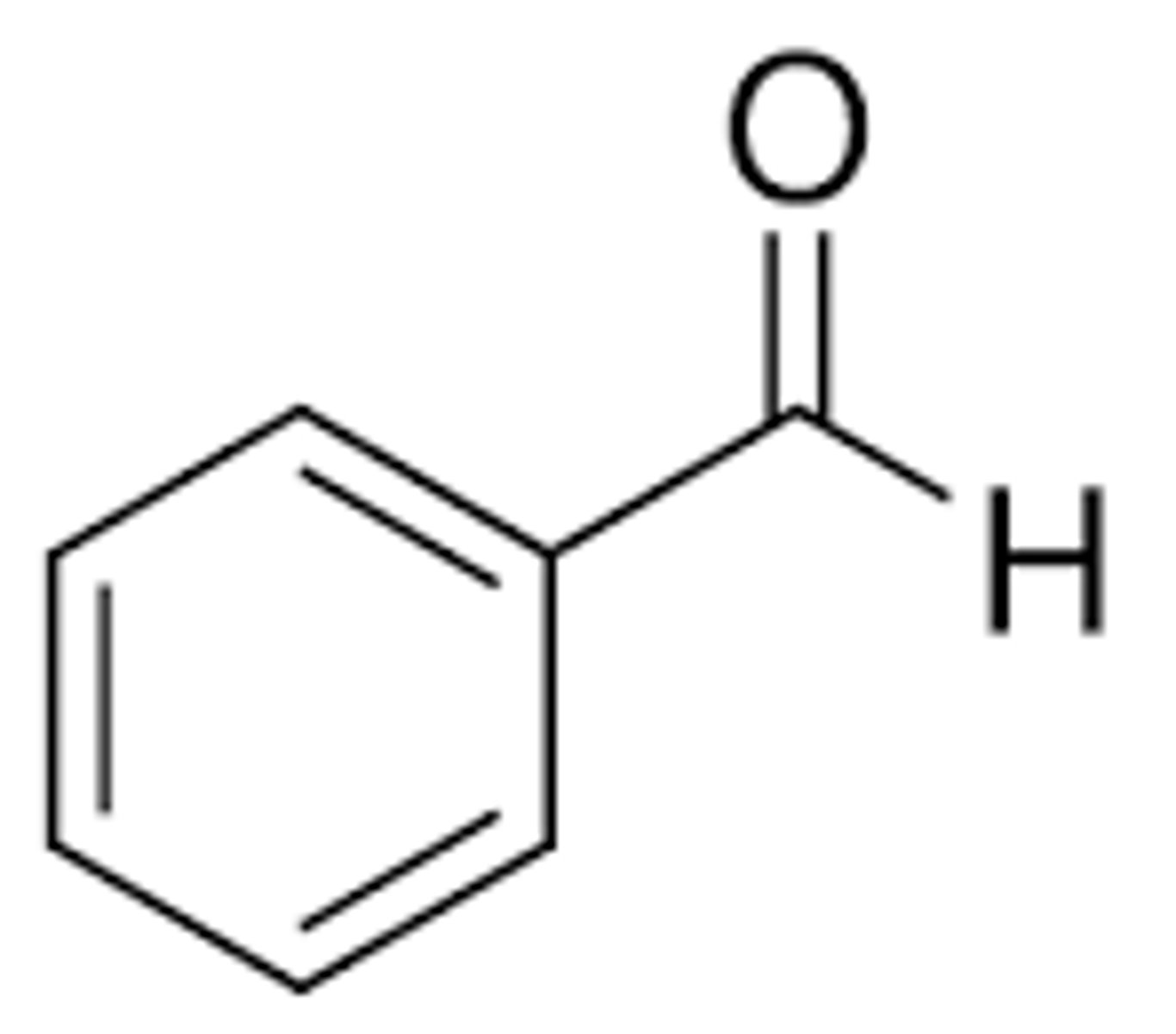 <p>aldehyde benzoic (benzaldehyde)</p>