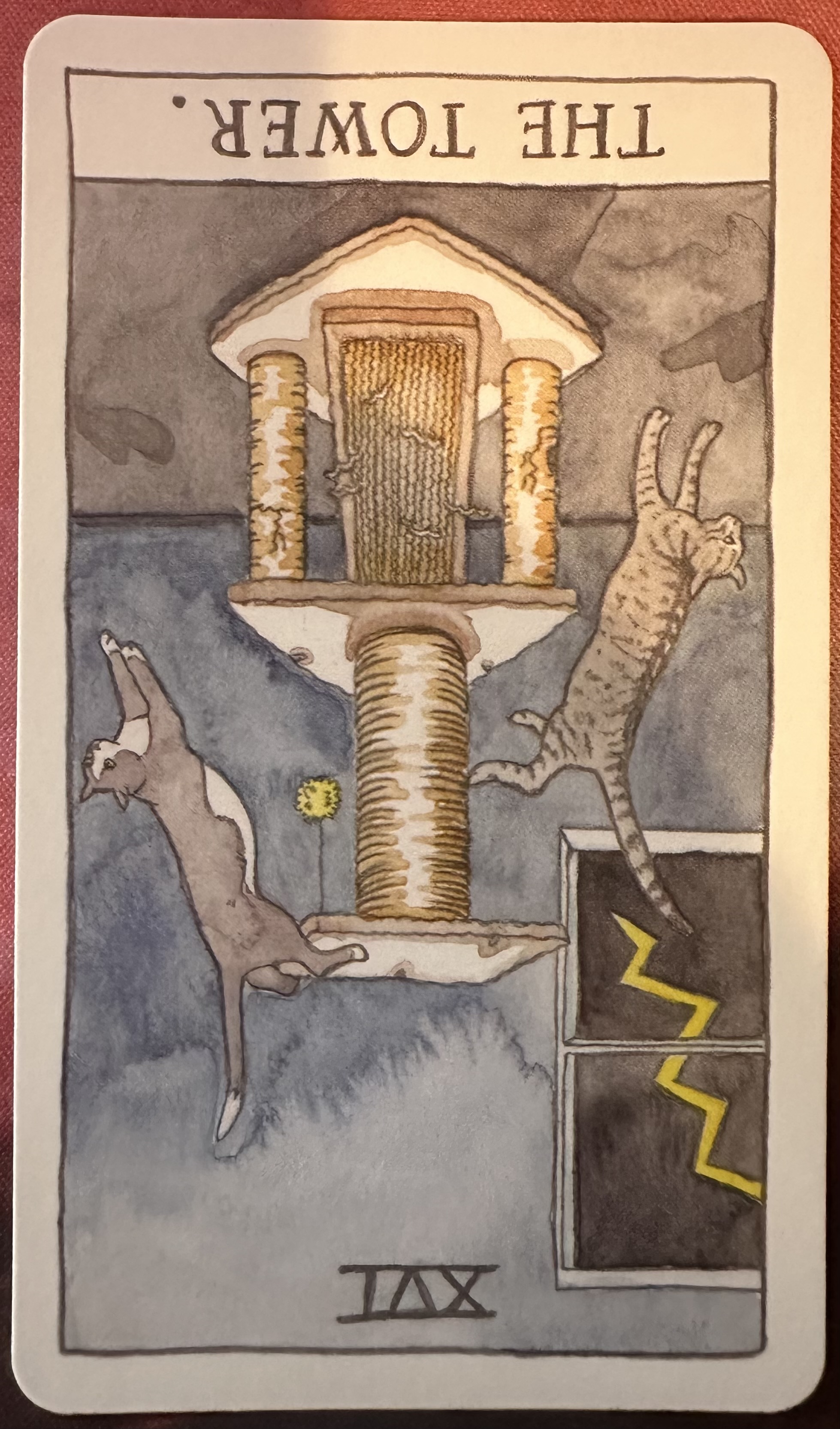 <p>The Tower (XVI) Reversed</p>