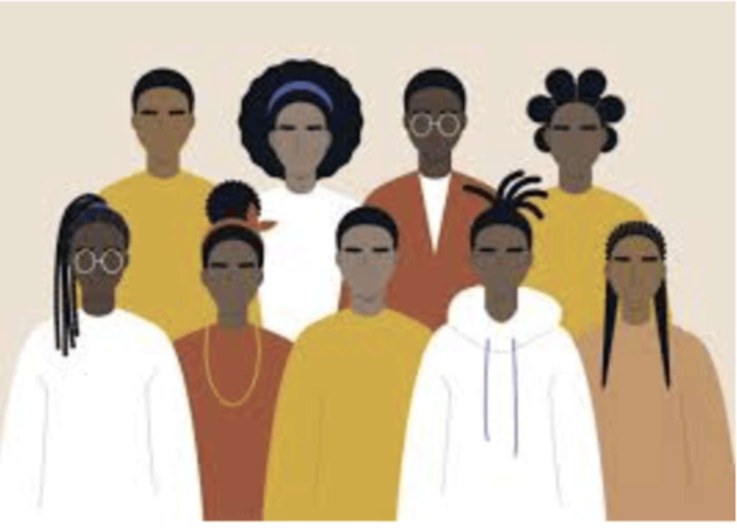 <p>fēi zhōu yì -African descent</p>