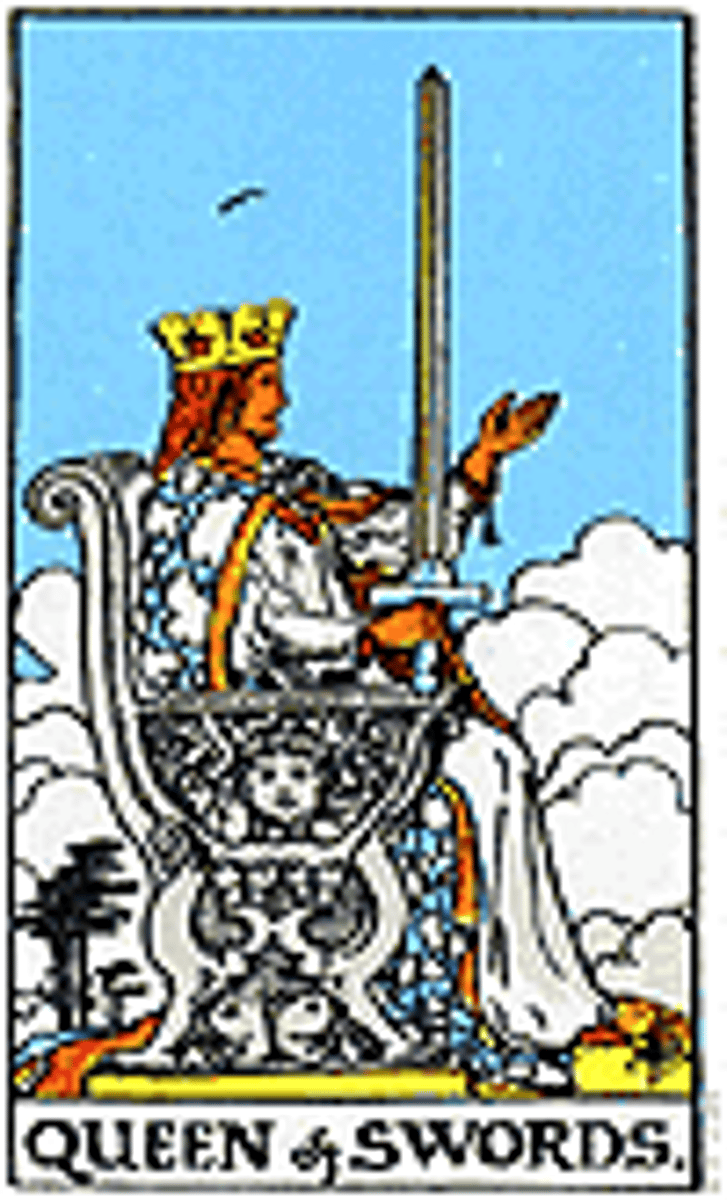 <p>Perceptive lady, efficient, no-nonsense type.</p>